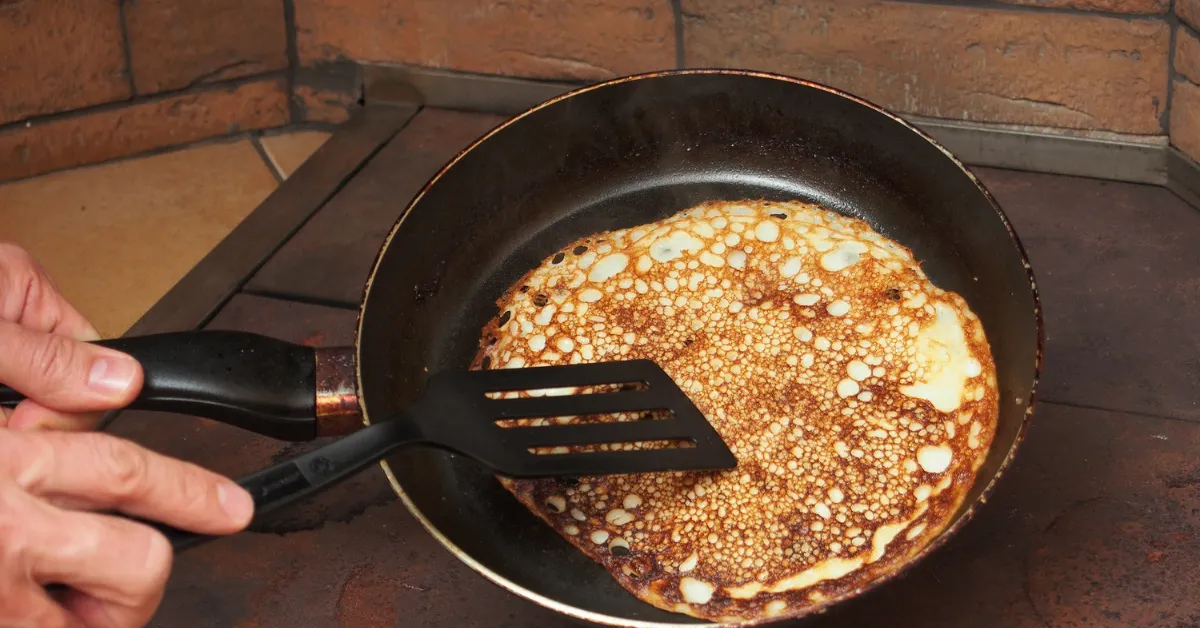 Fluffy pancakes made using Gordon Ramsay's recipe.