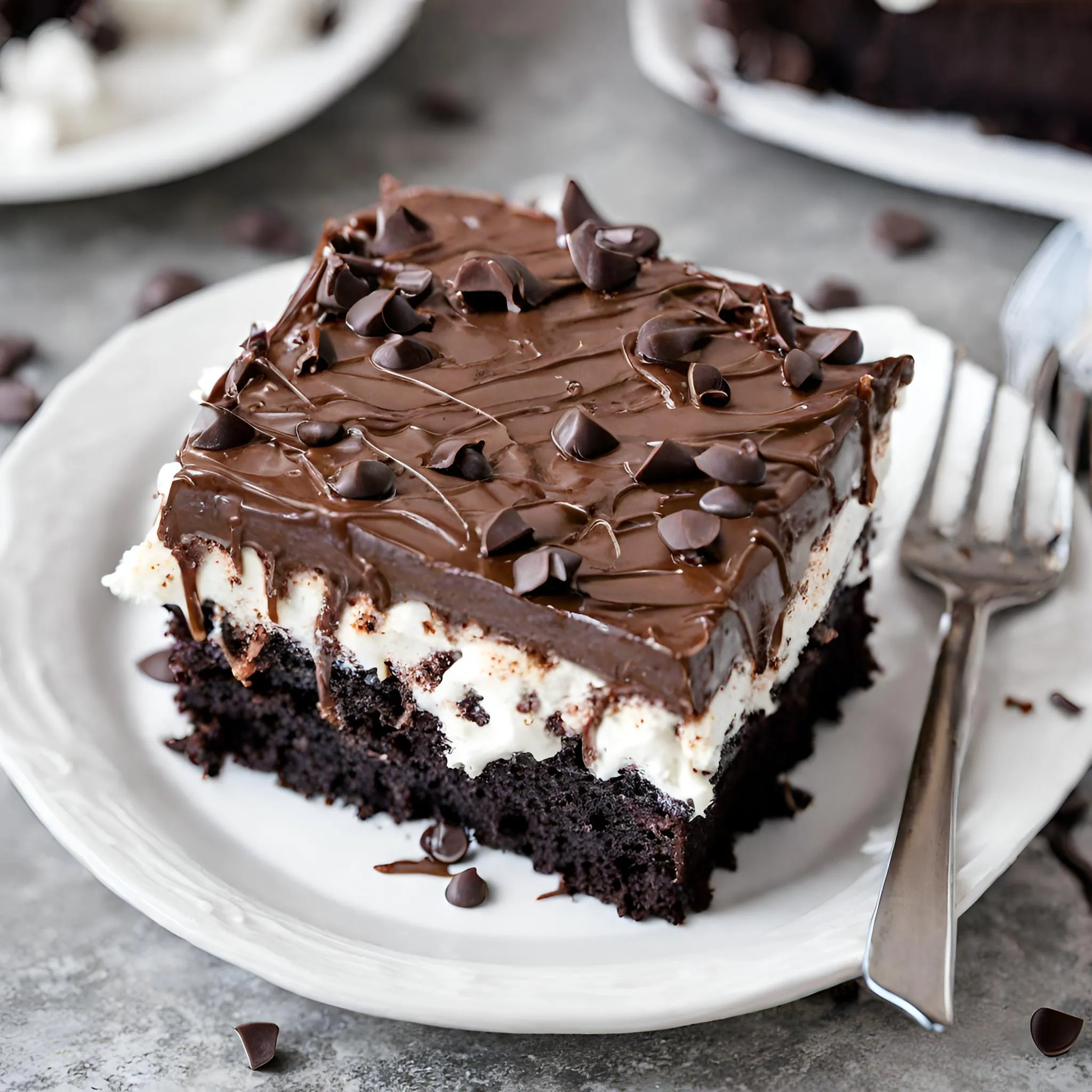 Death by Chocolate Poke Cake - Recipes Smile