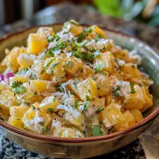 Tropical Coconut Pineapple Salad Recipe