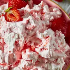 Strawberry Fluff Salad -image
