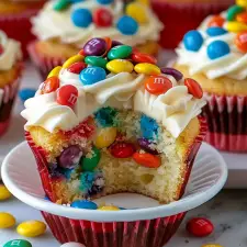 M&M Cupcakes Recipe