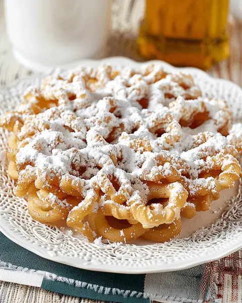 County Fair Funnel Cakes - Recipes Smile