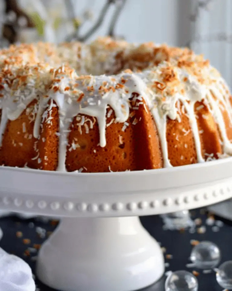 Toasted Coconut Bundt Cake - Recipes Smile
