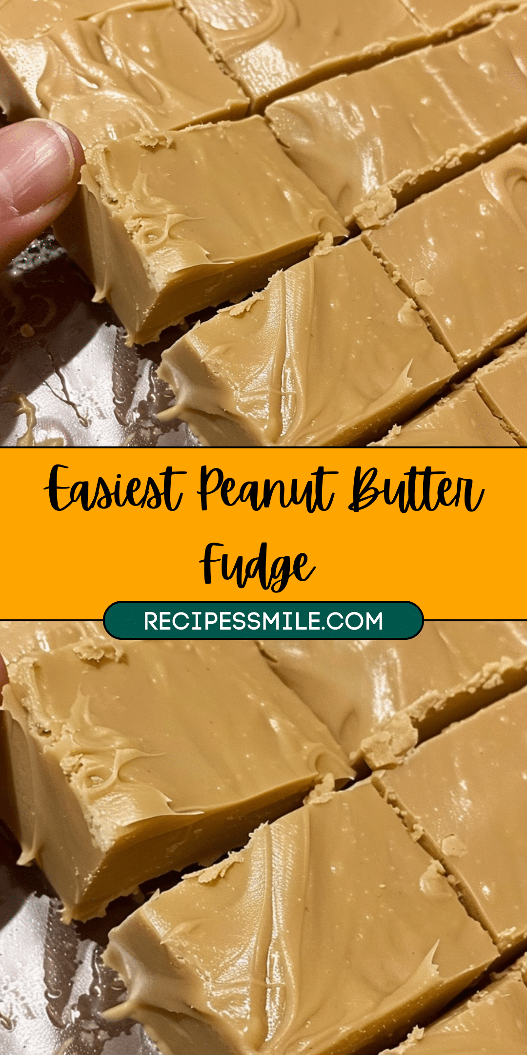 Easiest Peanut Butter Fudge - Recipes Smile