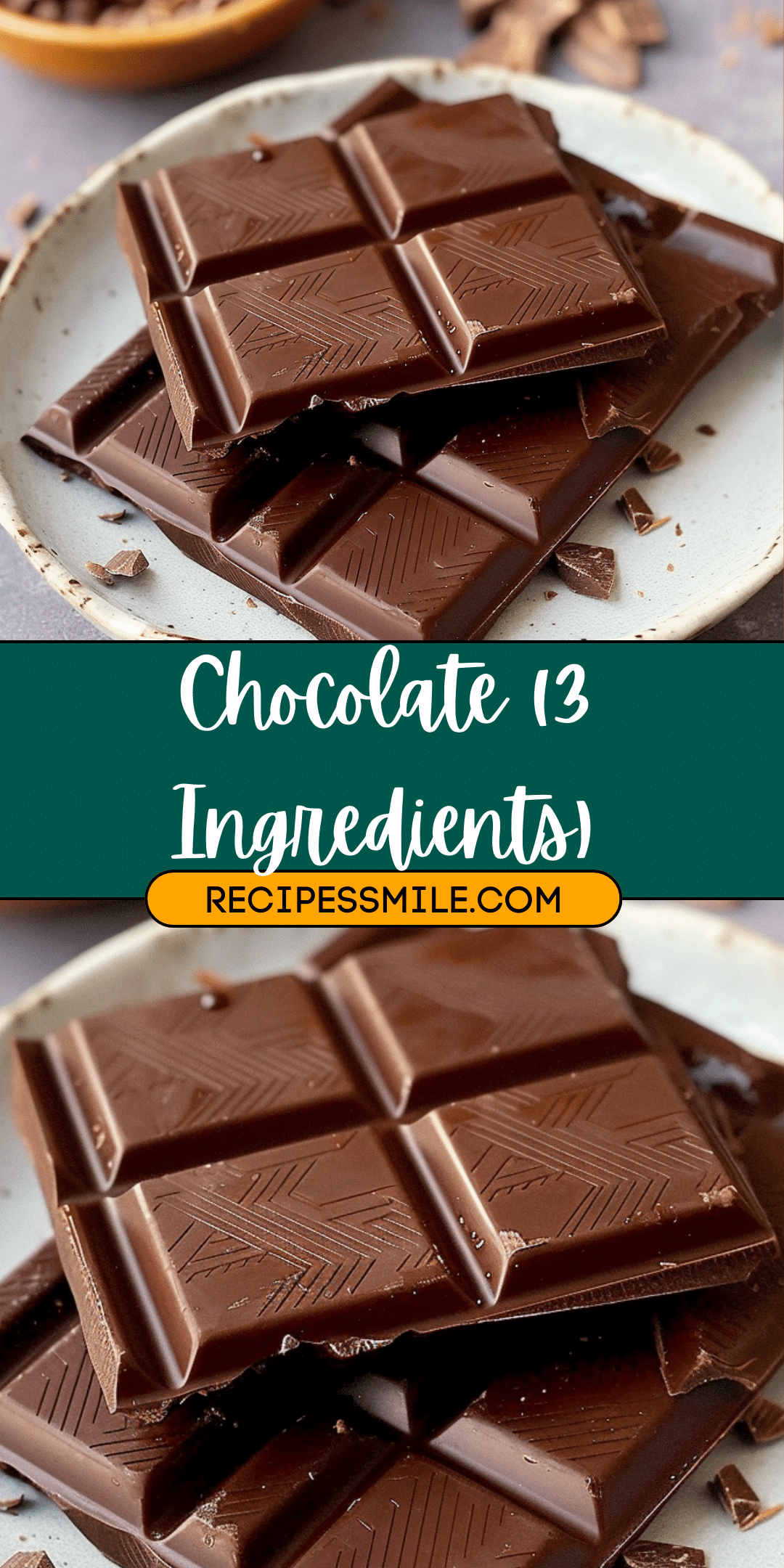 Chocolate 3 Ingredients Recipes Smile