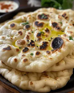 Easy Homemade Naan Bread - Recipes Smile