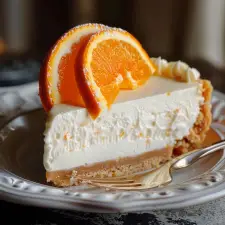 No-Bake Orange Creamsicle Cheesecake Recipe