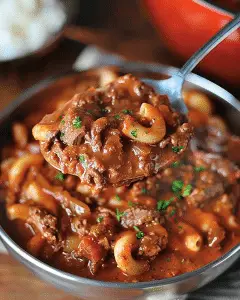 4-Ingredient Quick & Easy Goulash - Recipes Smile