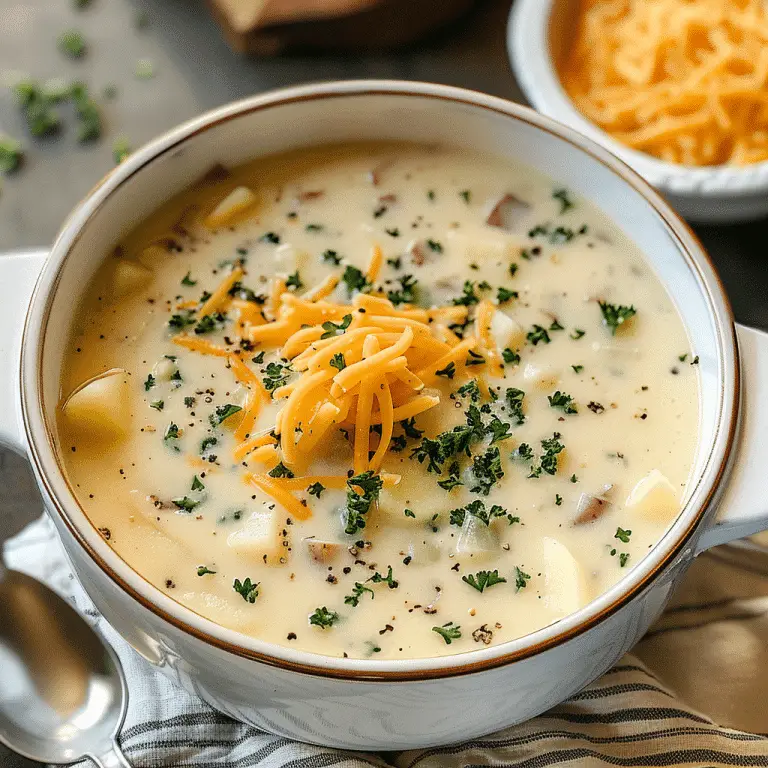 Outback Steakhouse Potato Soup (Copycat) - Recipes Smile