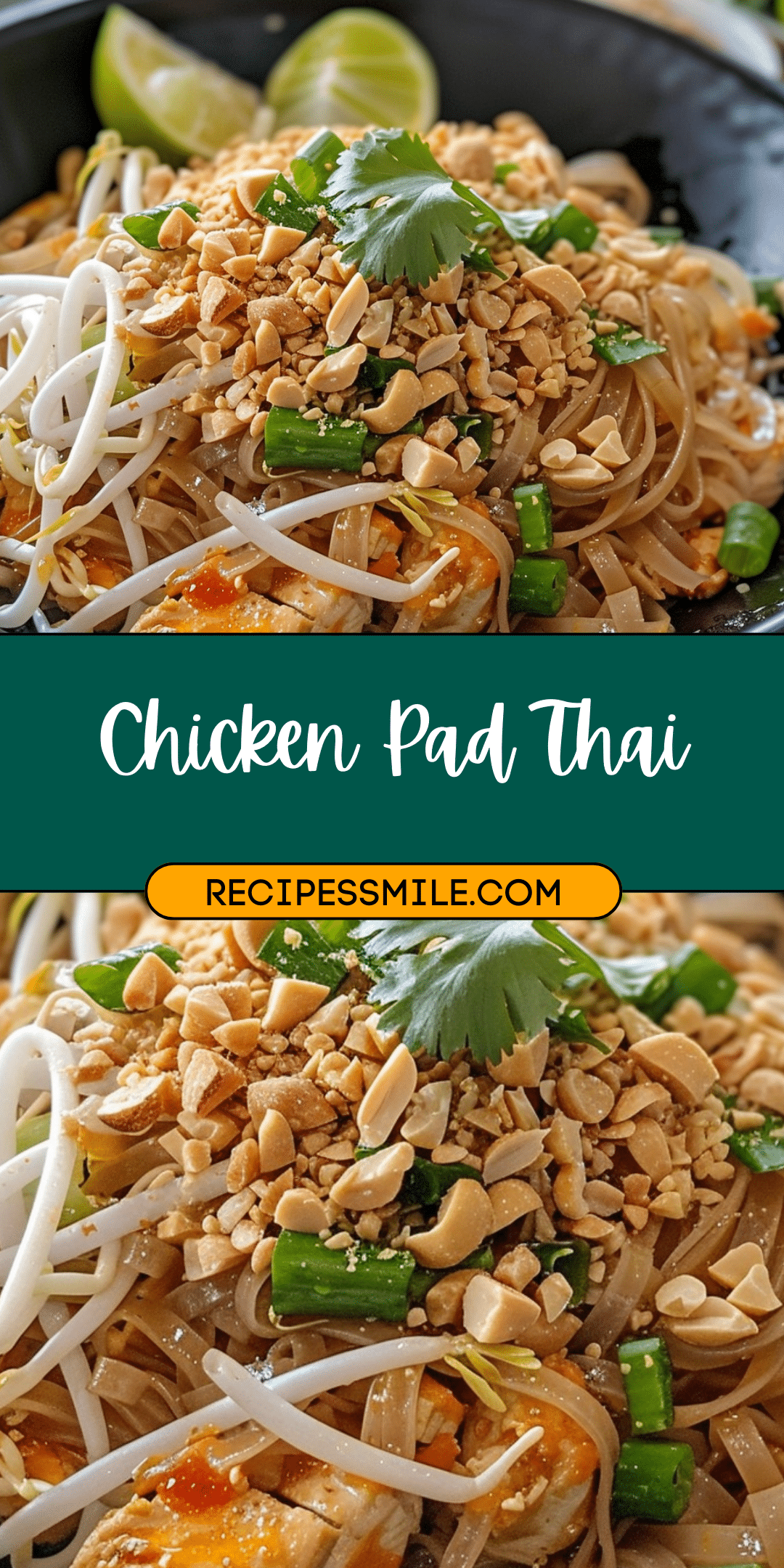 Chicken Pad Thai - Recipes Smile