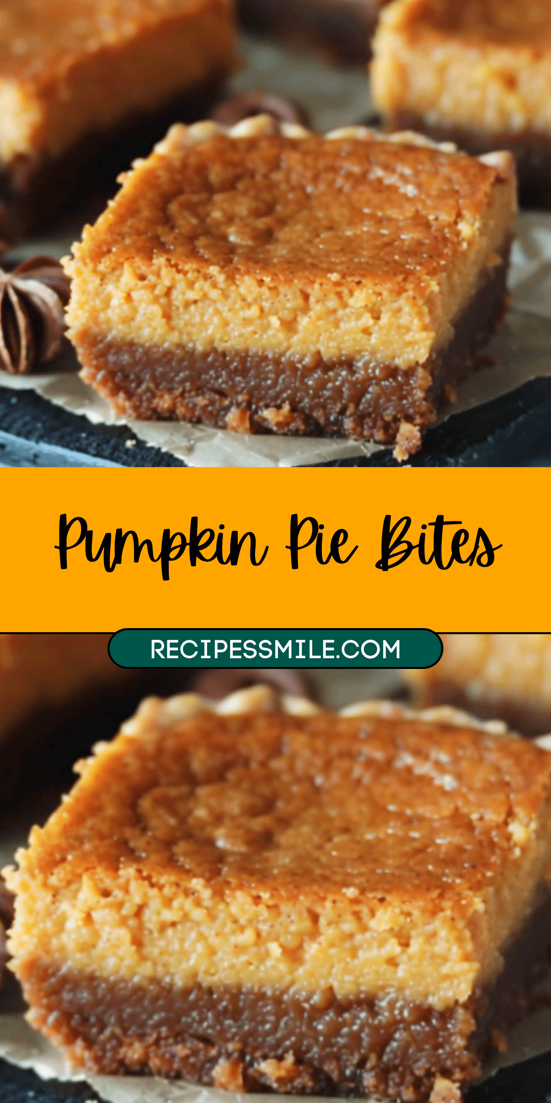 Pumpkin Pie Bites - Recipes Smile