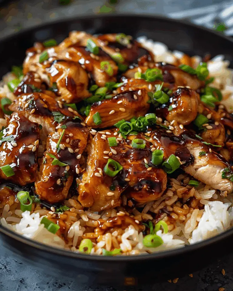 Honey BBQ Chicken Rice - Recipes Smile