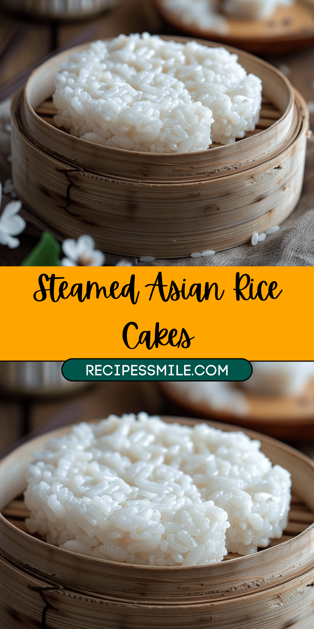 Steamed Asian Rice Cakes - Recipes Smile